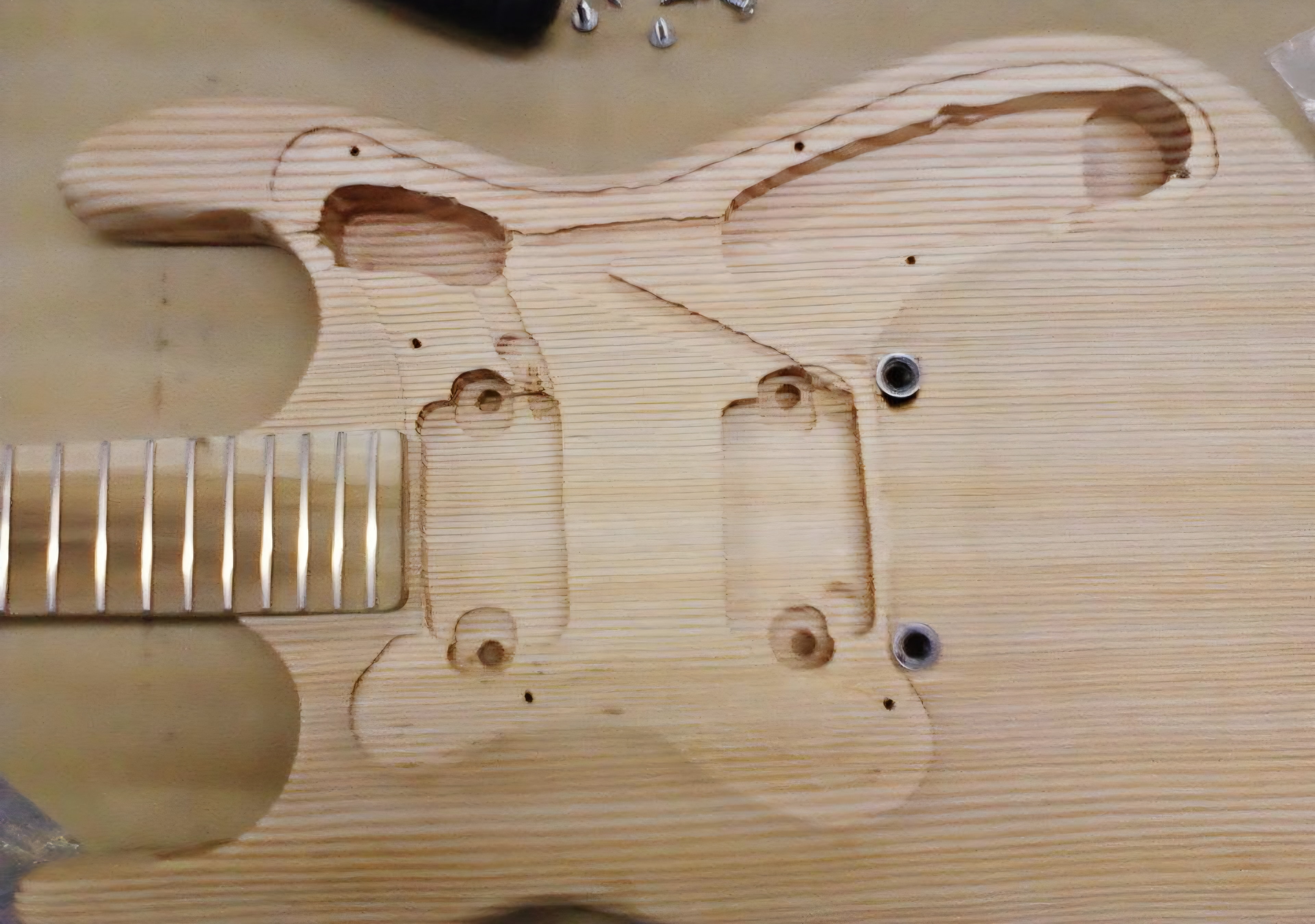Guitar Body in Progress