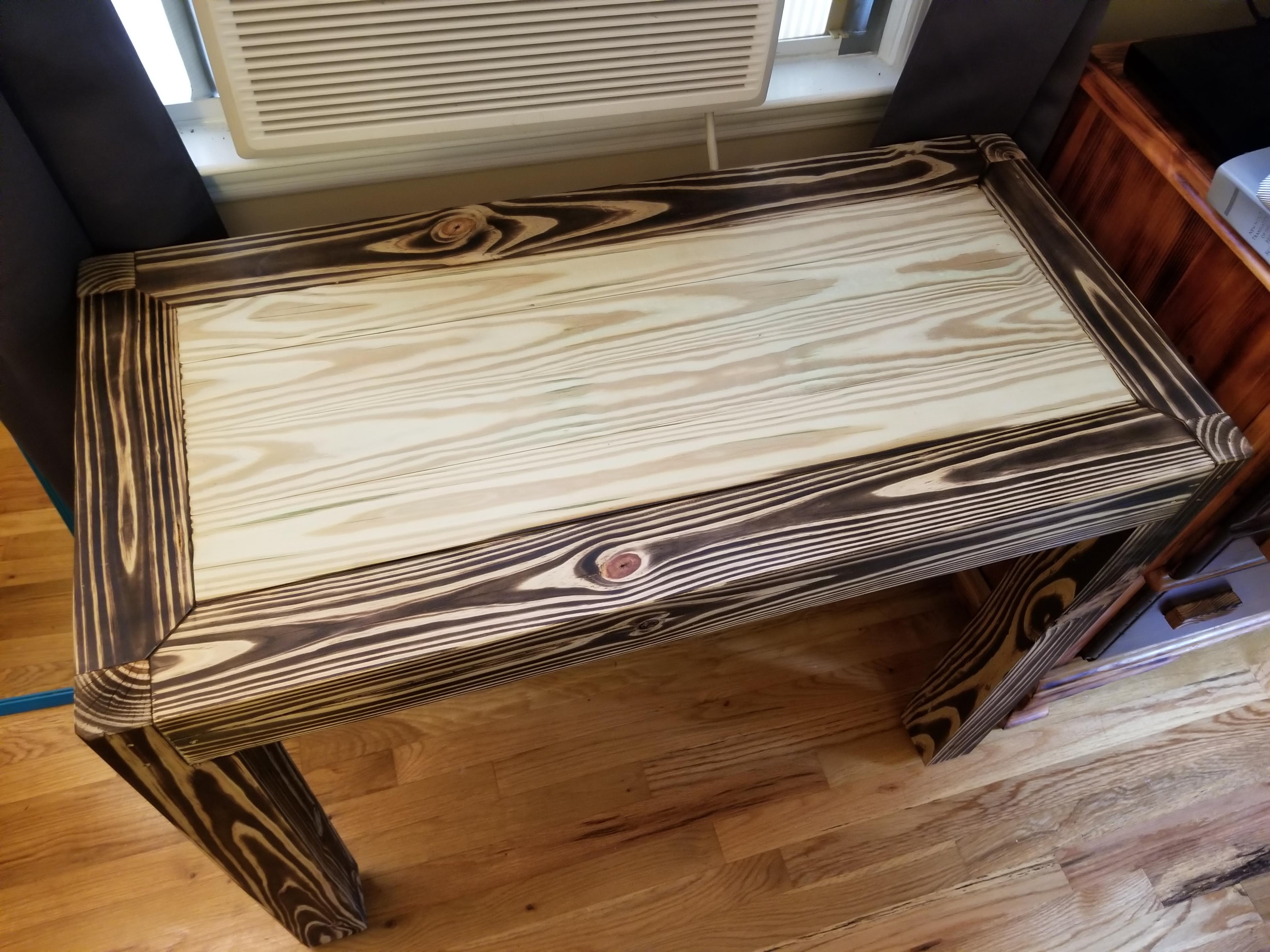 Wood shelving project